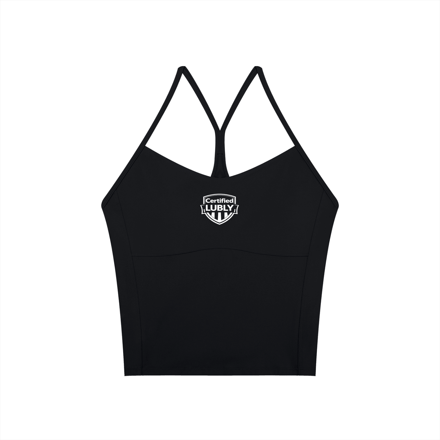 Women’s Solid Color Yoga Sports Bra - LUBLY