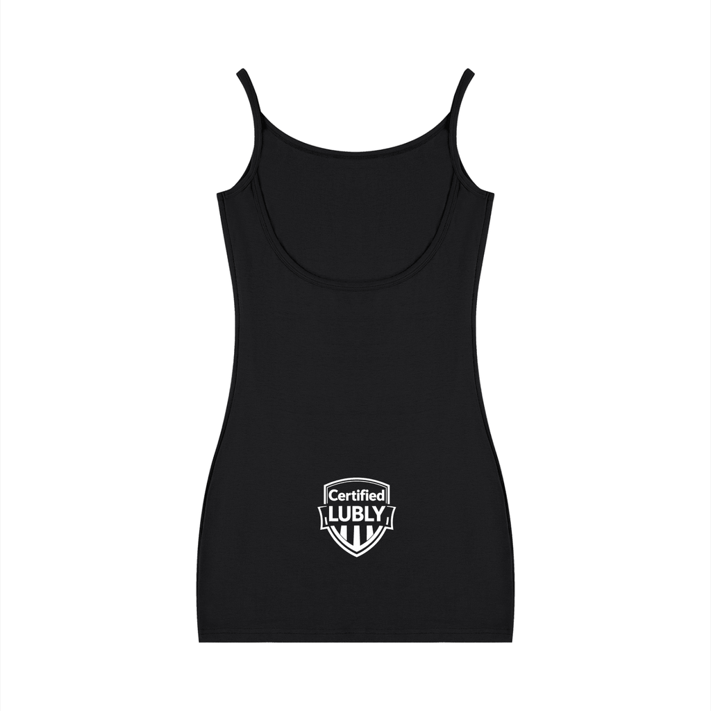 Women's Solid Tight Sleeveless Dress - LUBLY