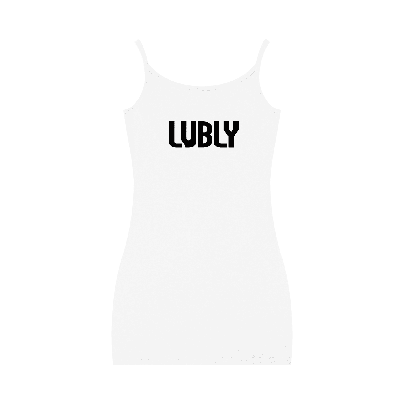 Women's Solid Tight Sleeveless Dress - LUBLY